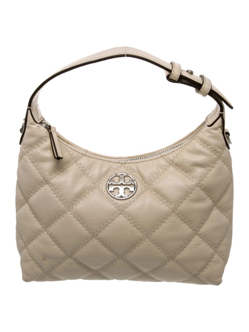 Tory Burch Quilted Leather Hobo